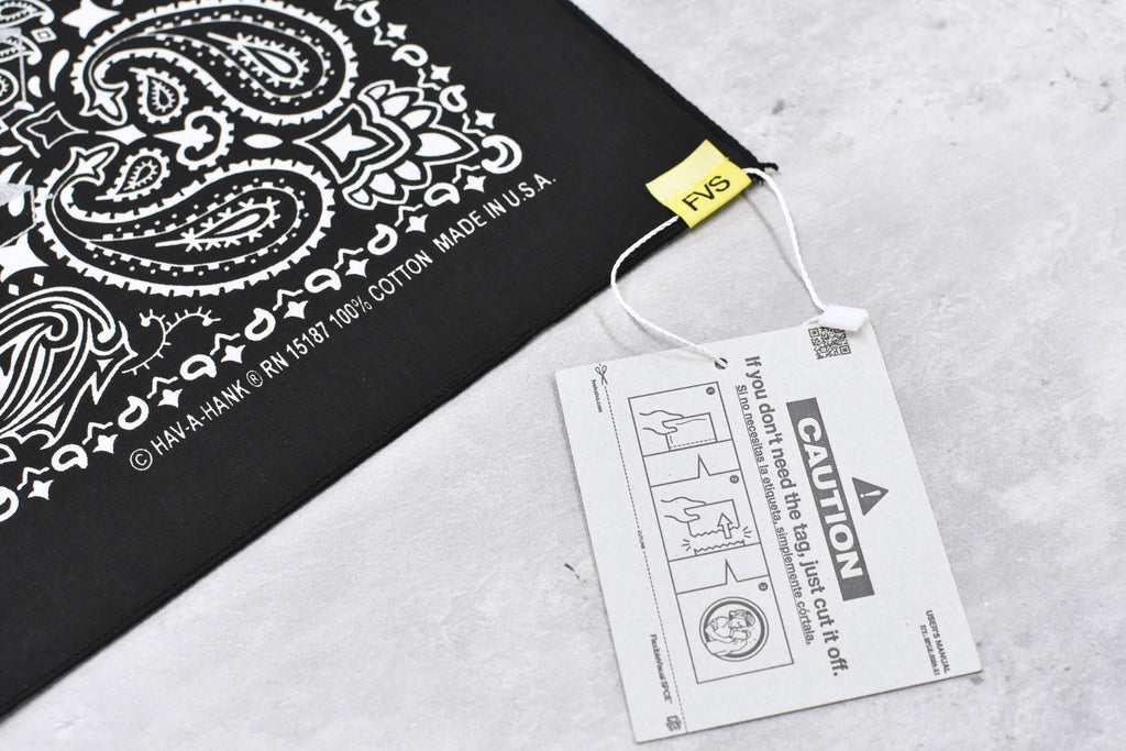 FlexibleVisual SPCE / bandana 1st (FVS) - BLACK
