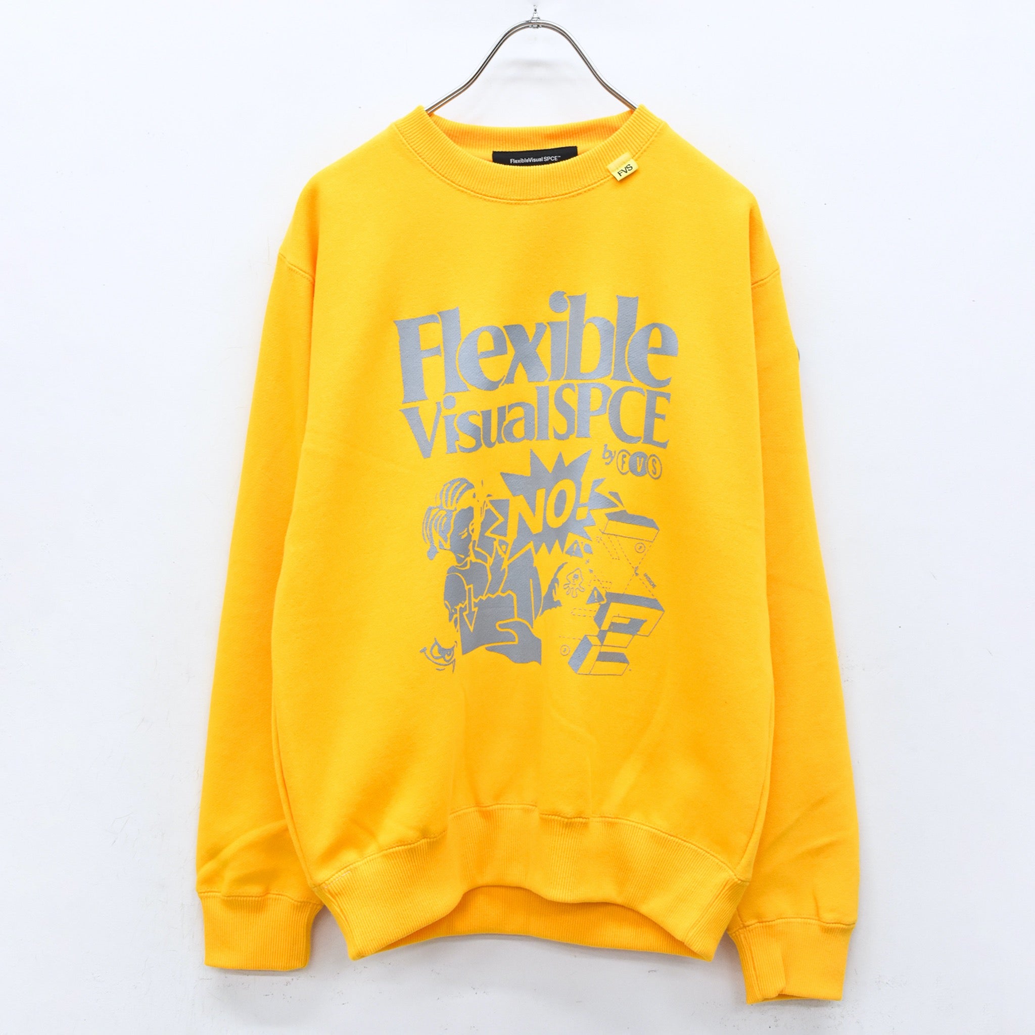 FlexibleVisual SPCE / FVS Sweatshirt - YELLOW