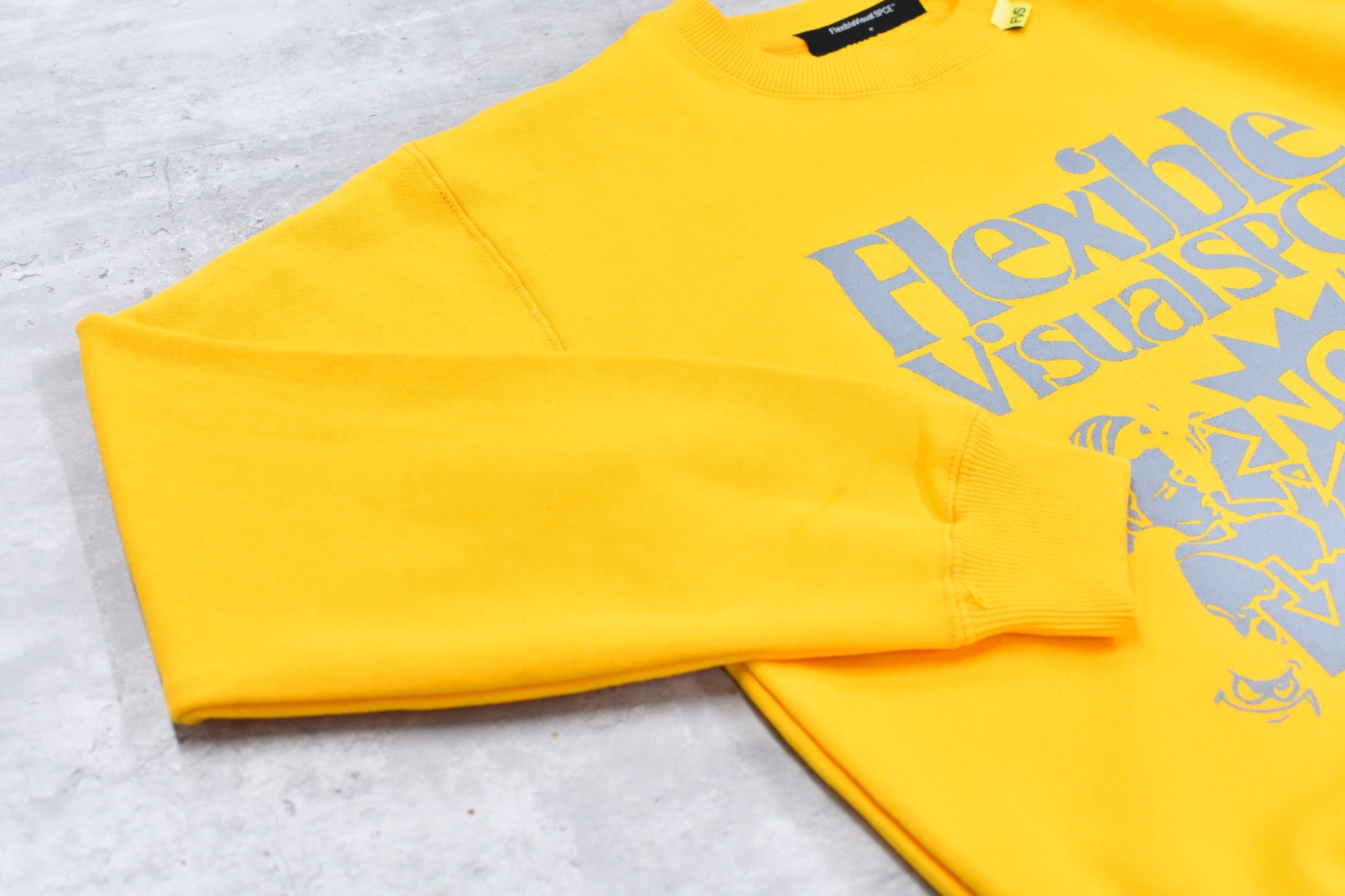 FlexibleVisual SPCE / FVS Sweatshirt - YELLOW