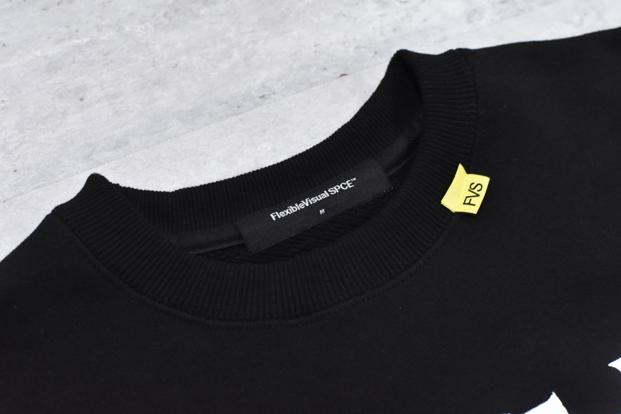 FlexibleVisual SPCE / FVS Sweatshirt - BLACK