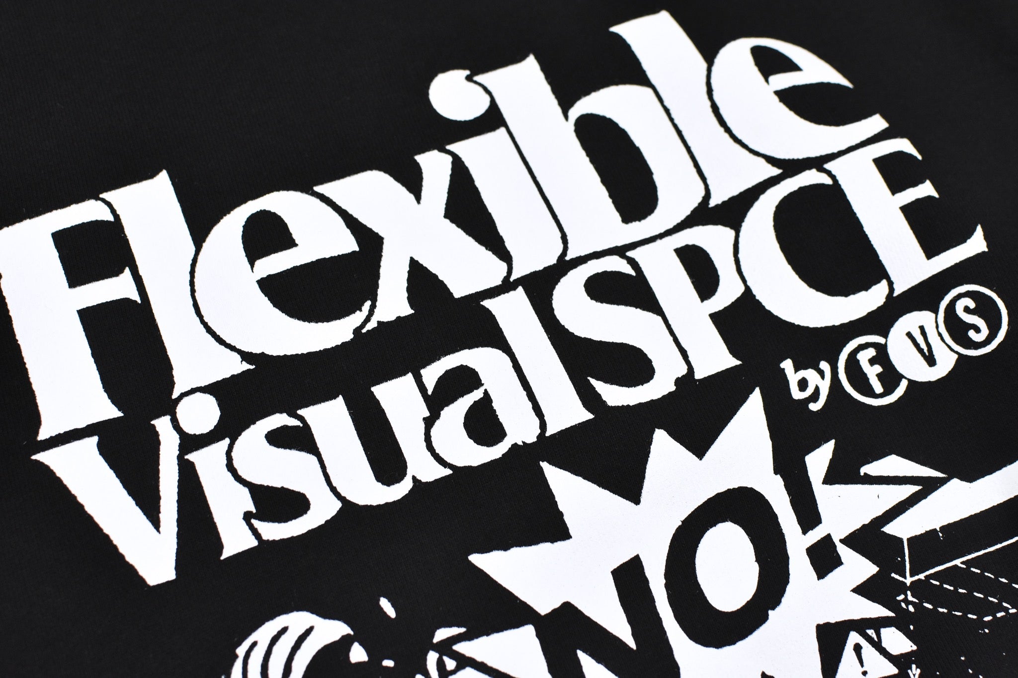 FlexibleVisual SPCE / FVS Sweatshirt - BLACK