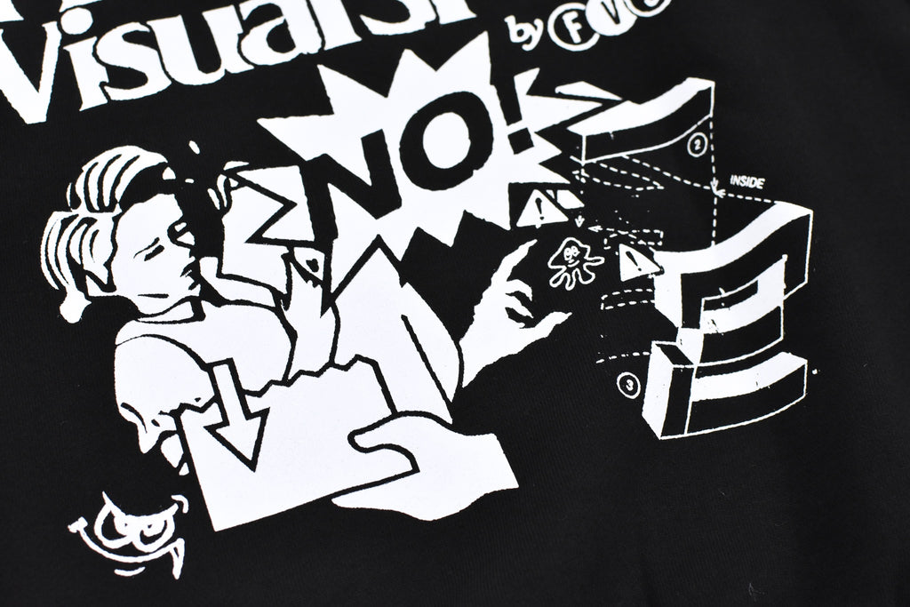FlexibleVisual SPCE / FVS Sweatshirt - BLACK