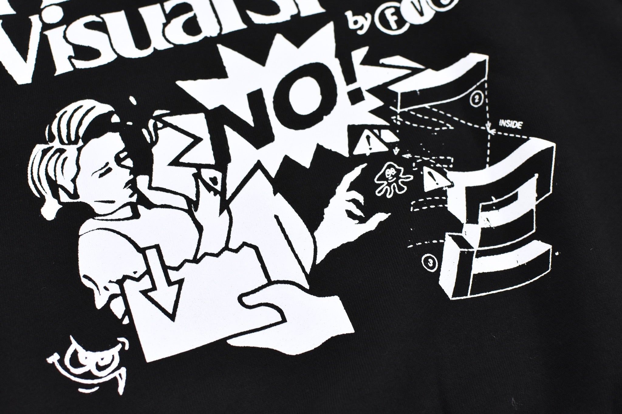 FlexibleVisual SPCE / FVS Sweatshirt - BLACK