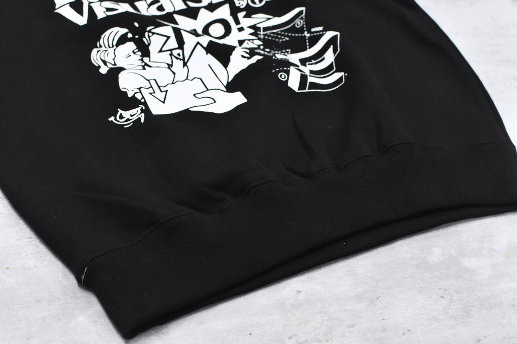 FlexibleVisual SPCE / FVS Sweatshirt - BLACK