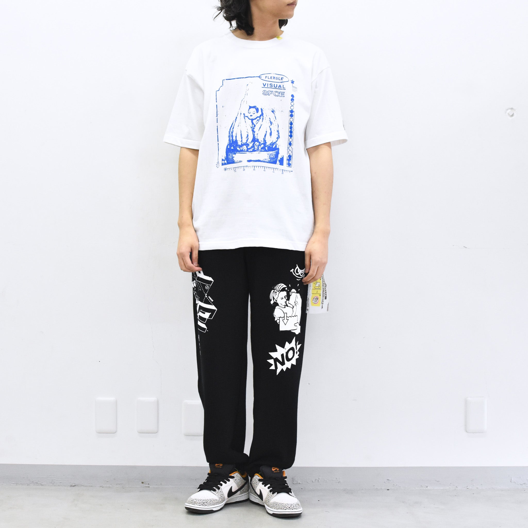 FlexibleVisual SPCE / FVS Sweatpants - BLACK