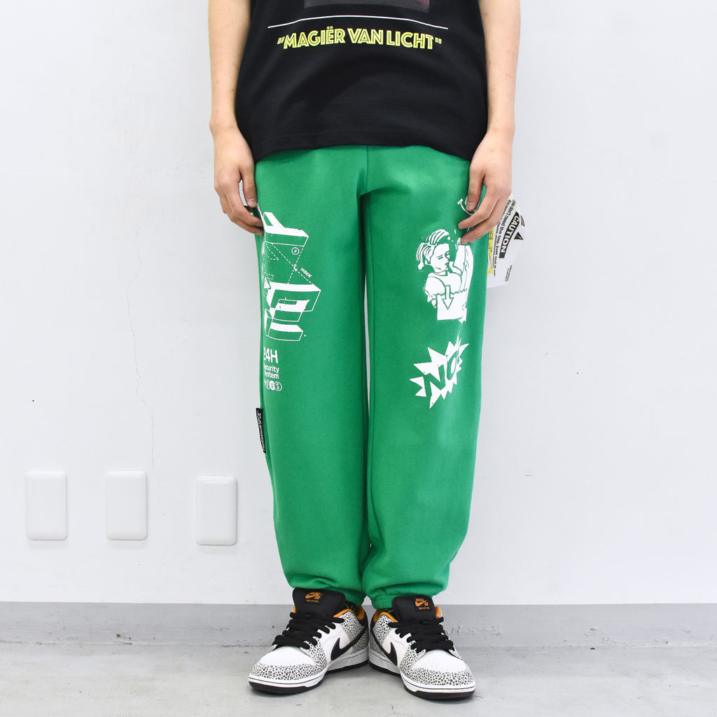 FlexibleVisual SPCE / FVS Sweatpants - GREEN
