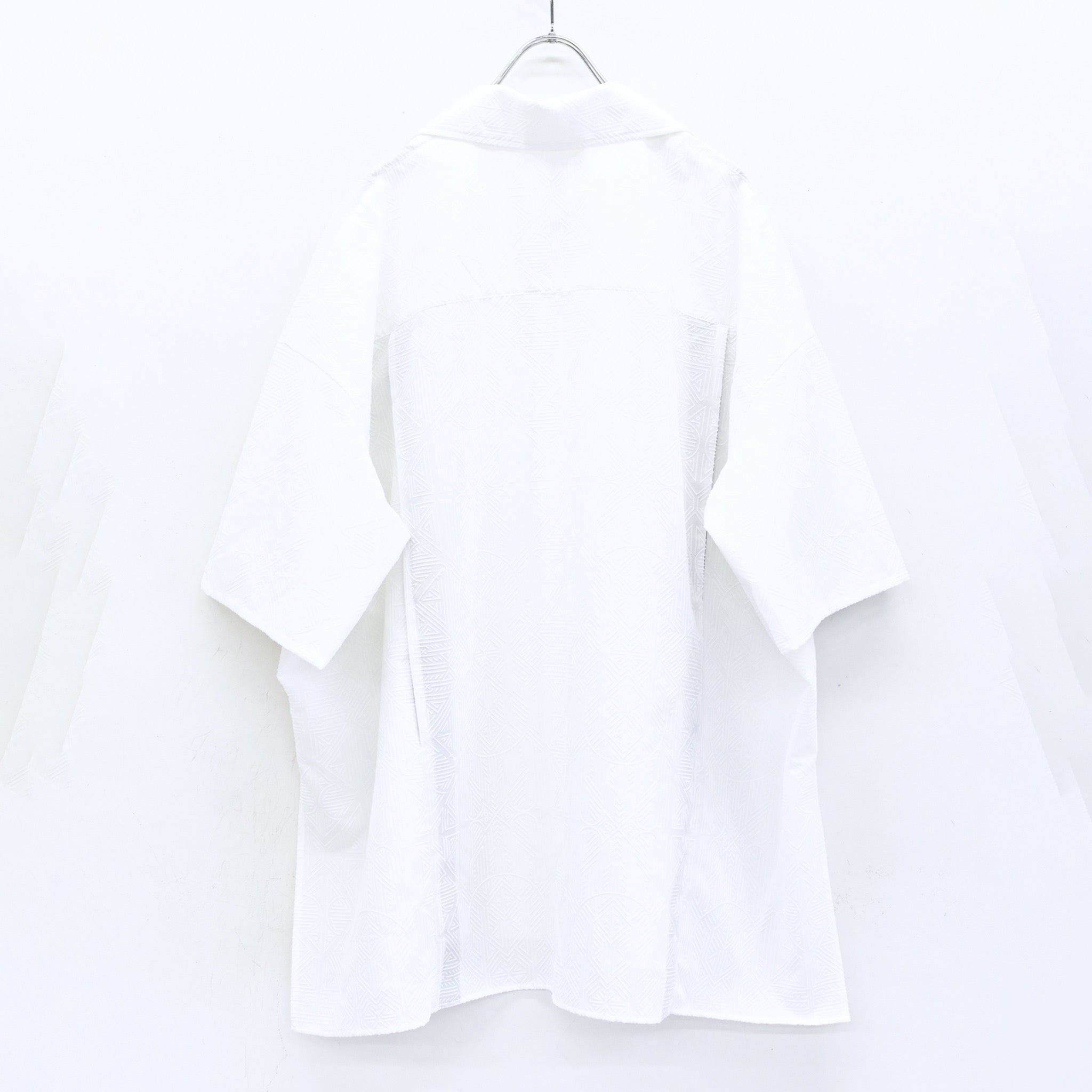 STOF / Stone Yard Floc Shirt - WHITE
