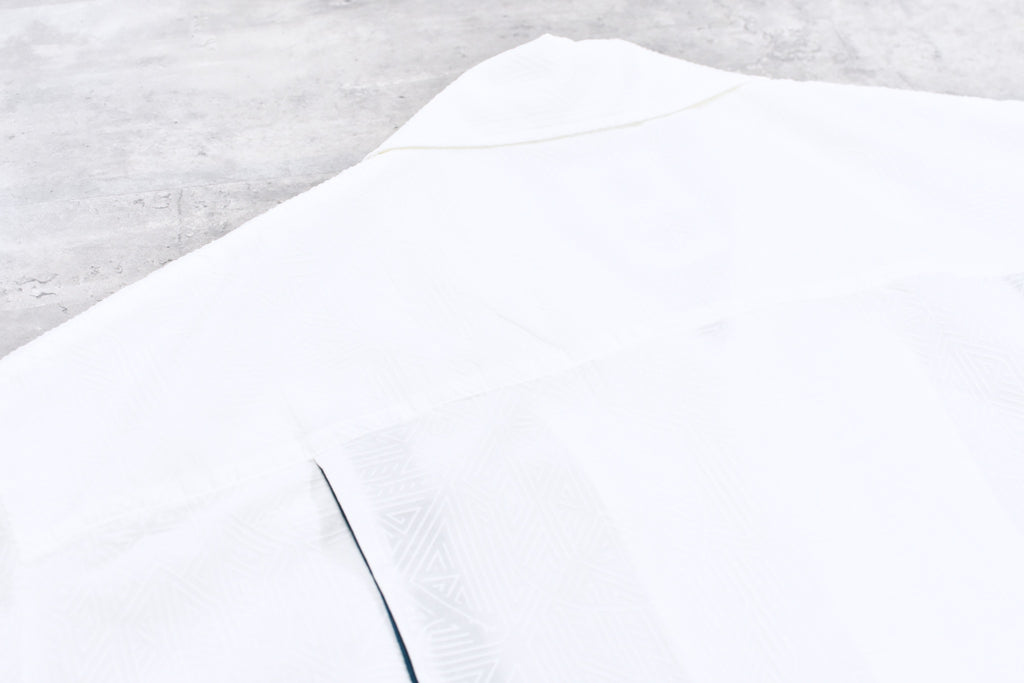 STOF / Stone Yard Floc Shirt - WHITE