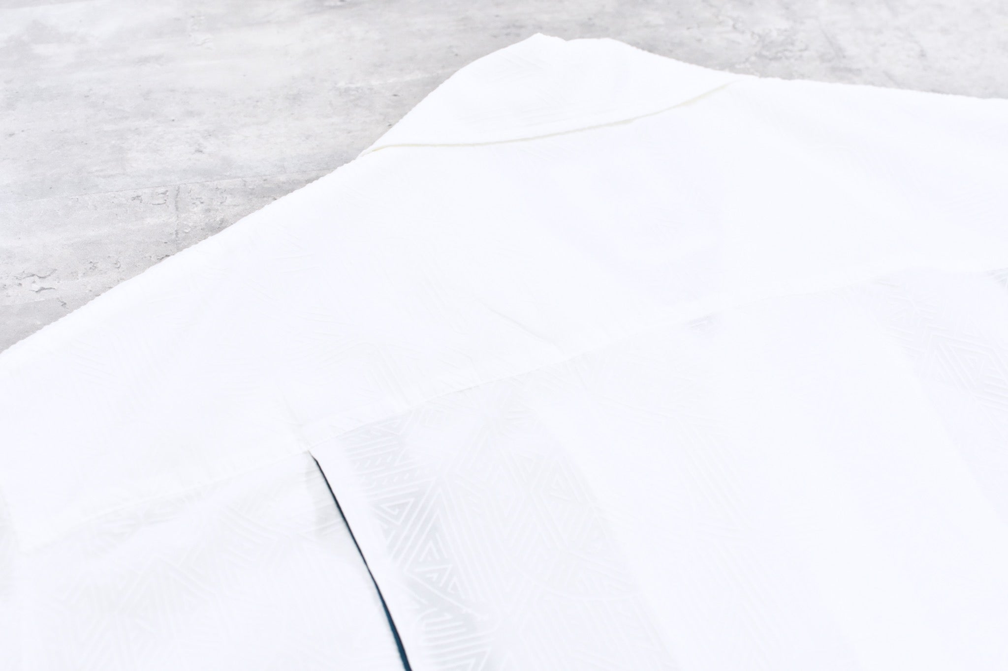 STOF / Stone Yard Floc Shirt - WHITE