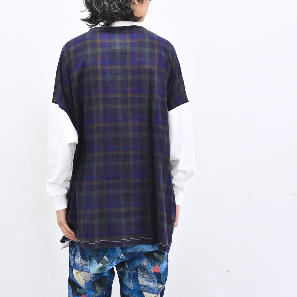 STOF / Edition Embroi L/S Tee - WHITE