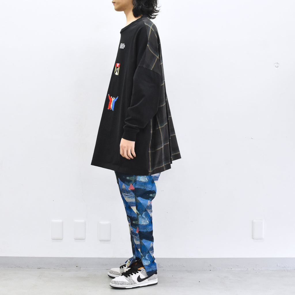 STOF / Edition Embroi L/S Tee - BLACK