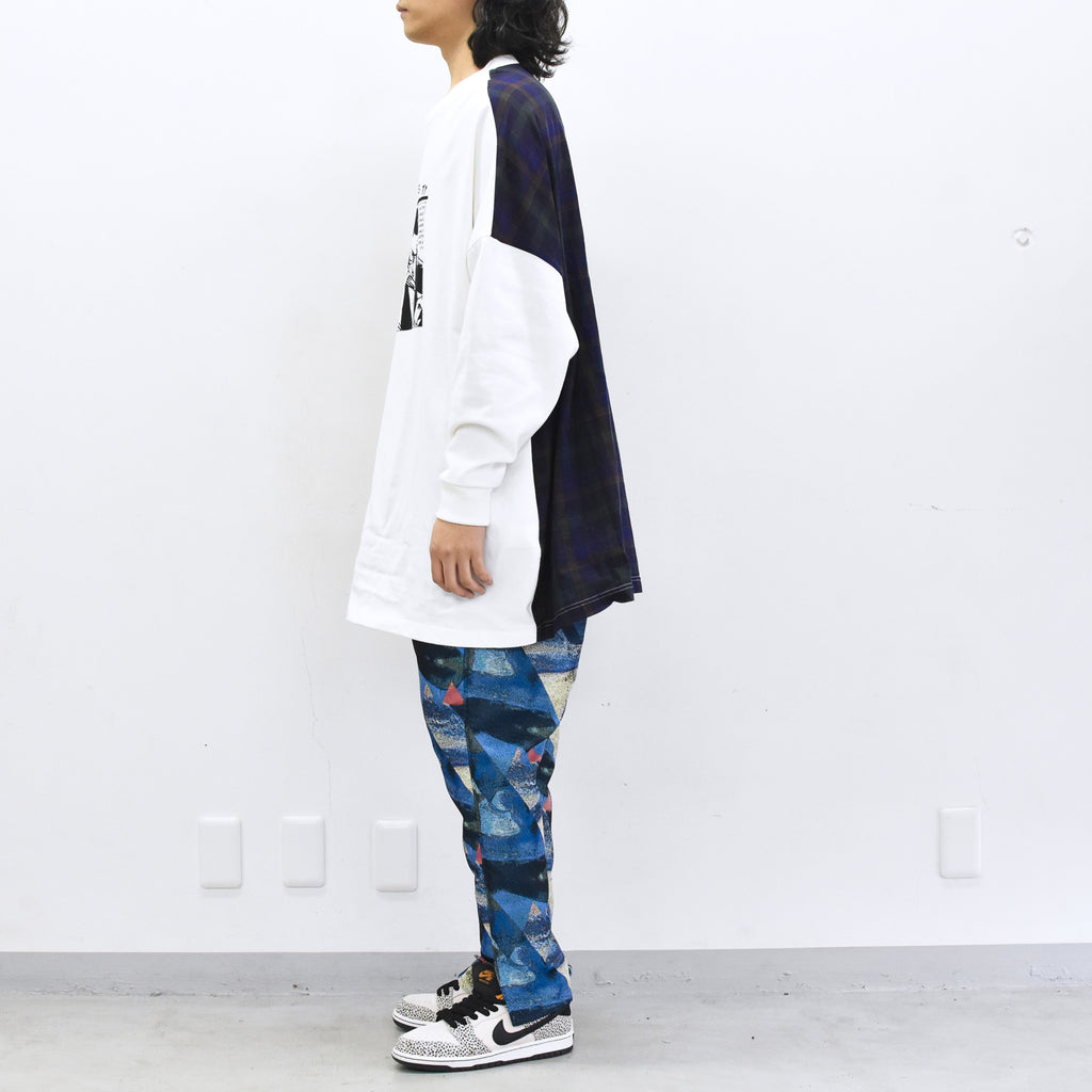 STOF / DOPEE DUDE L/S Tee - WHITE
