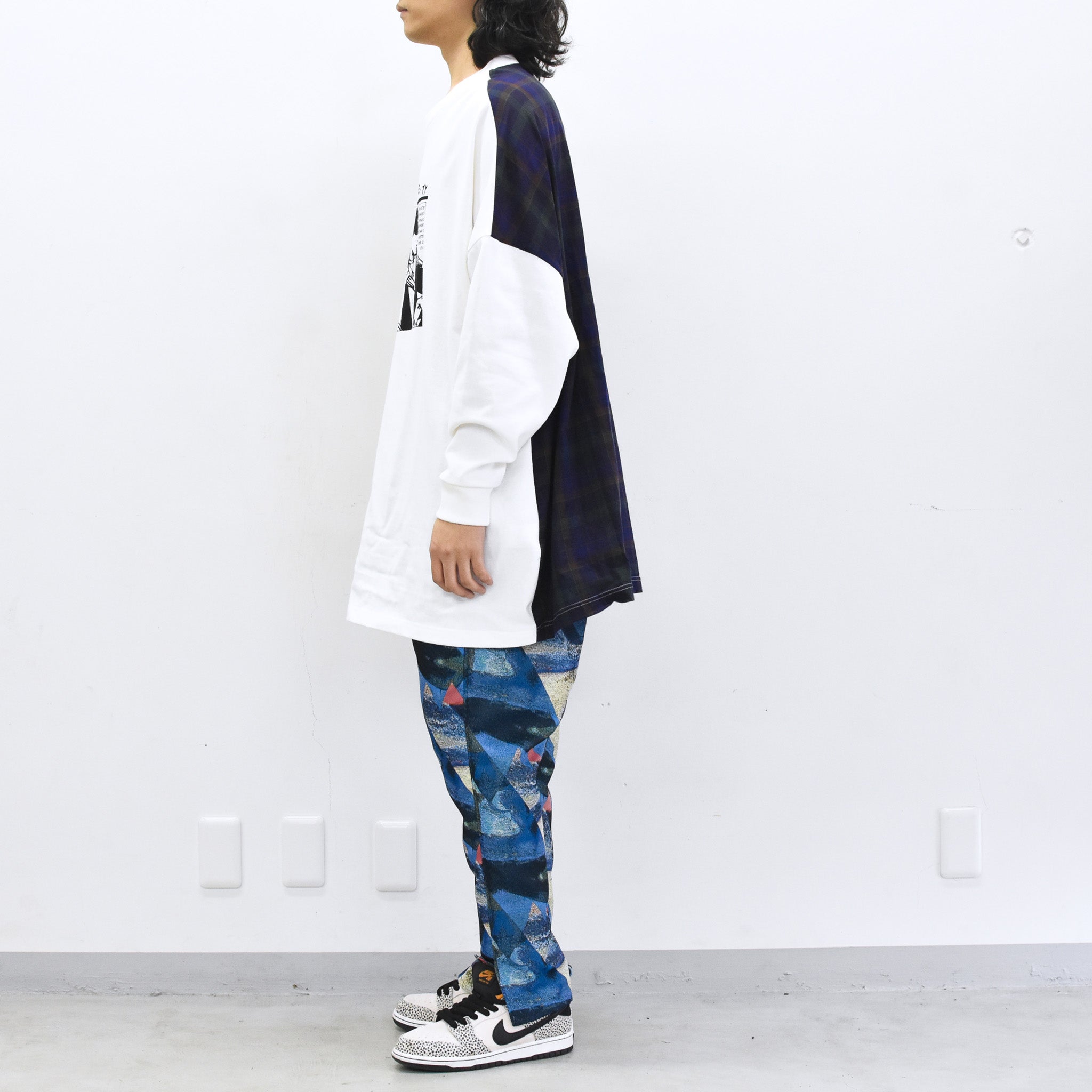 STOF / DOPEE DUDE L/S Tee - WHITE