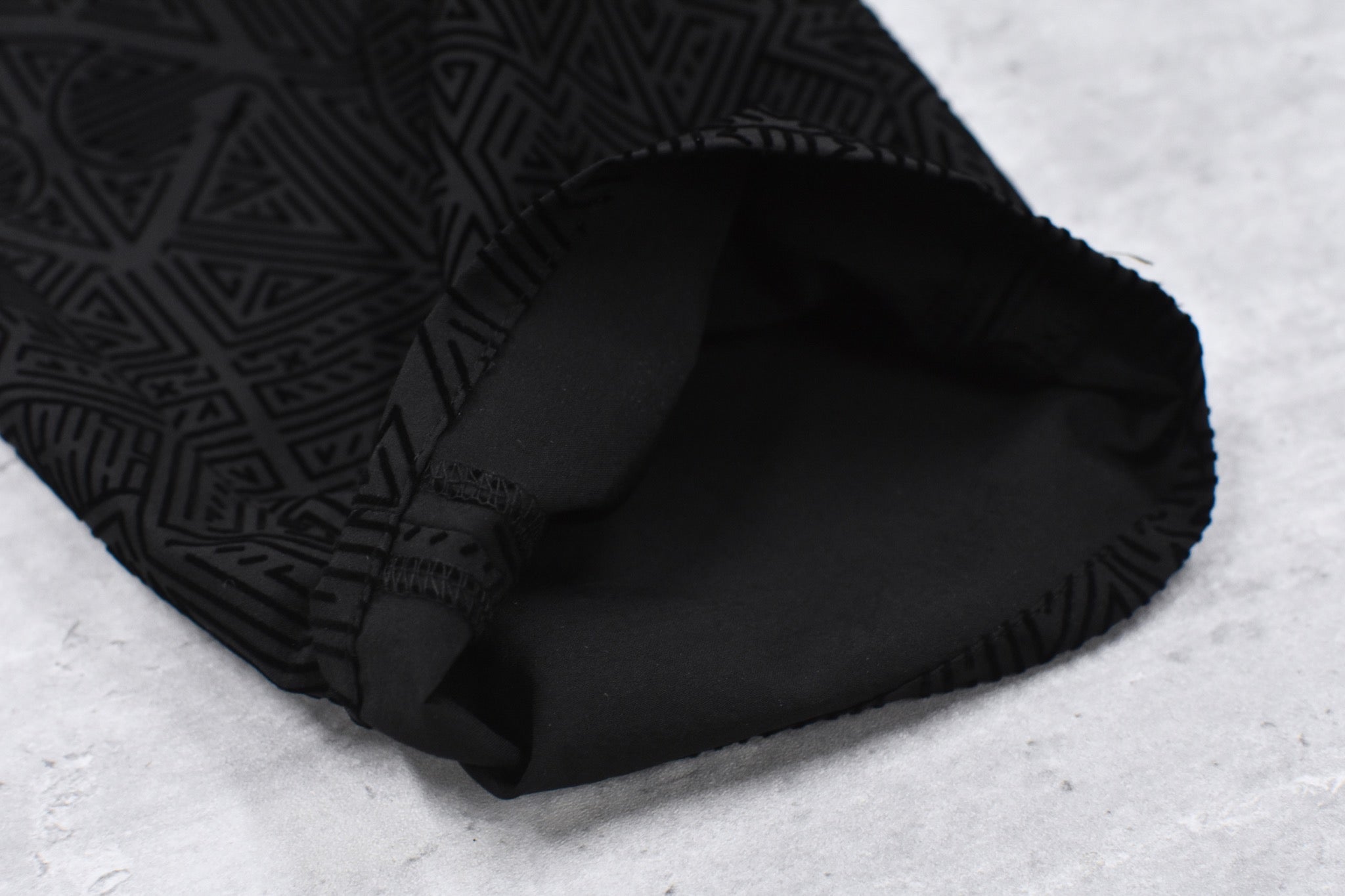 STOF / Stone Yard Floc Wide Pants - BLACK
