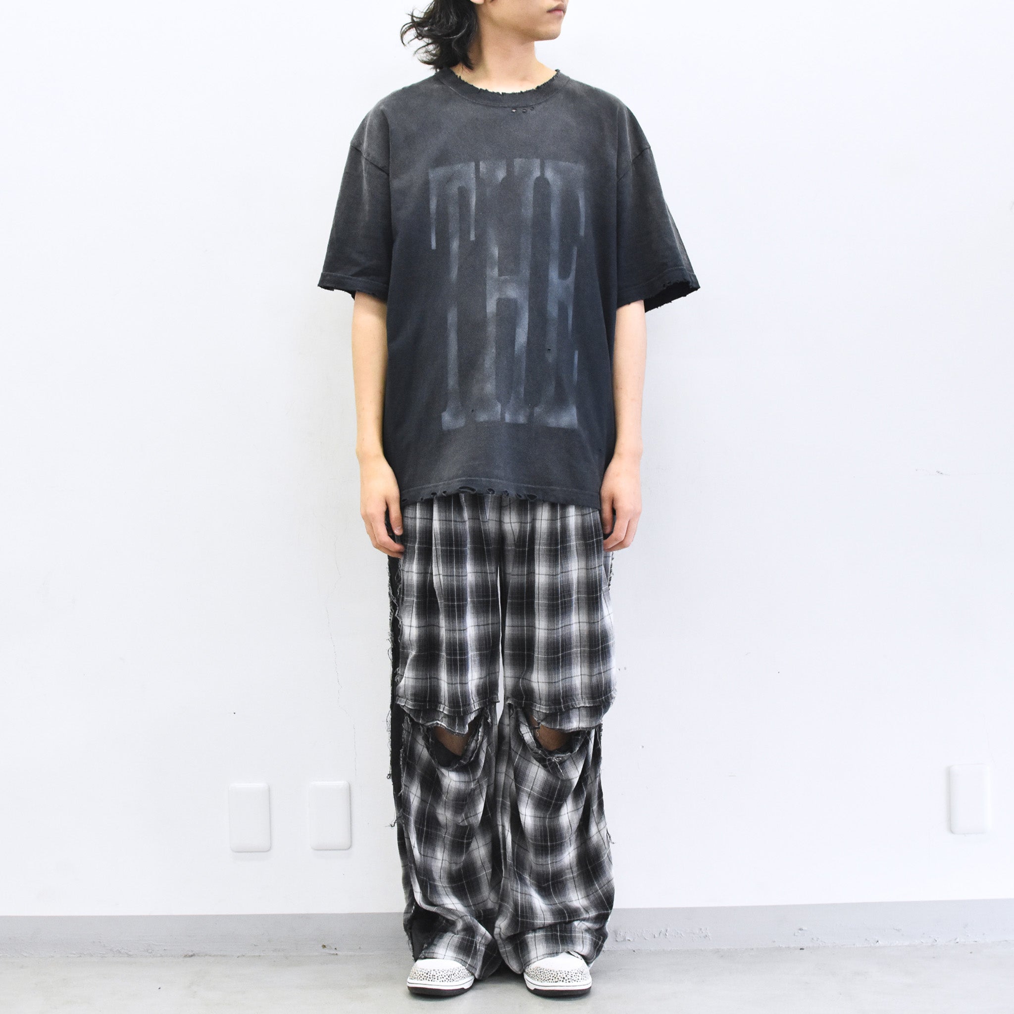THE JEAN PIERRE / THE tee - FADE BLK