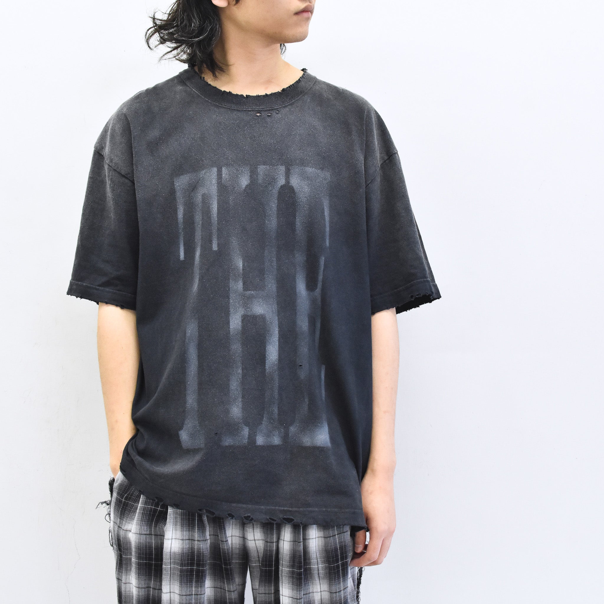 THE JEAN PIERRE / THE tee - FADE BLK