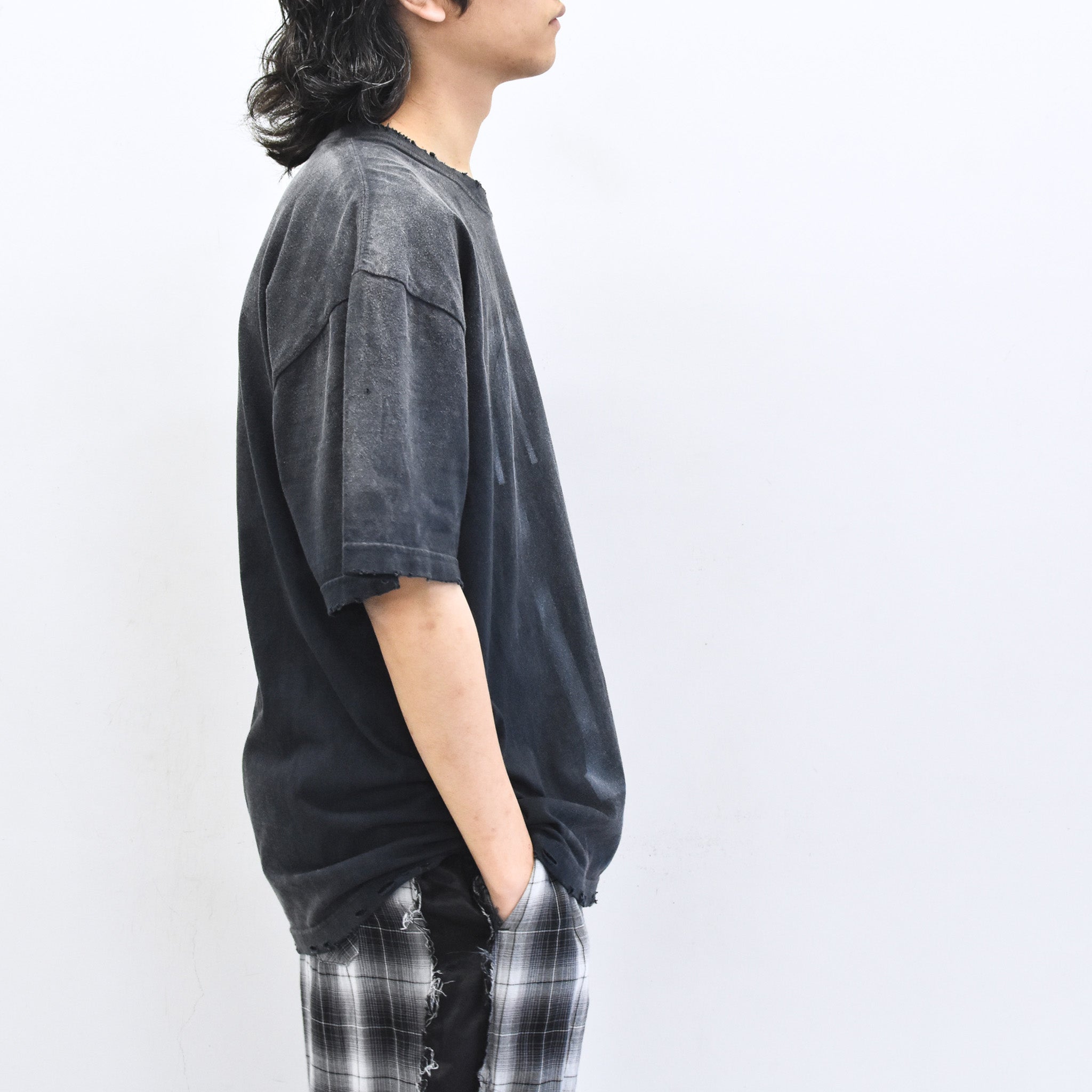 THE JEAN PIERRE / THE tee - FADE BLK