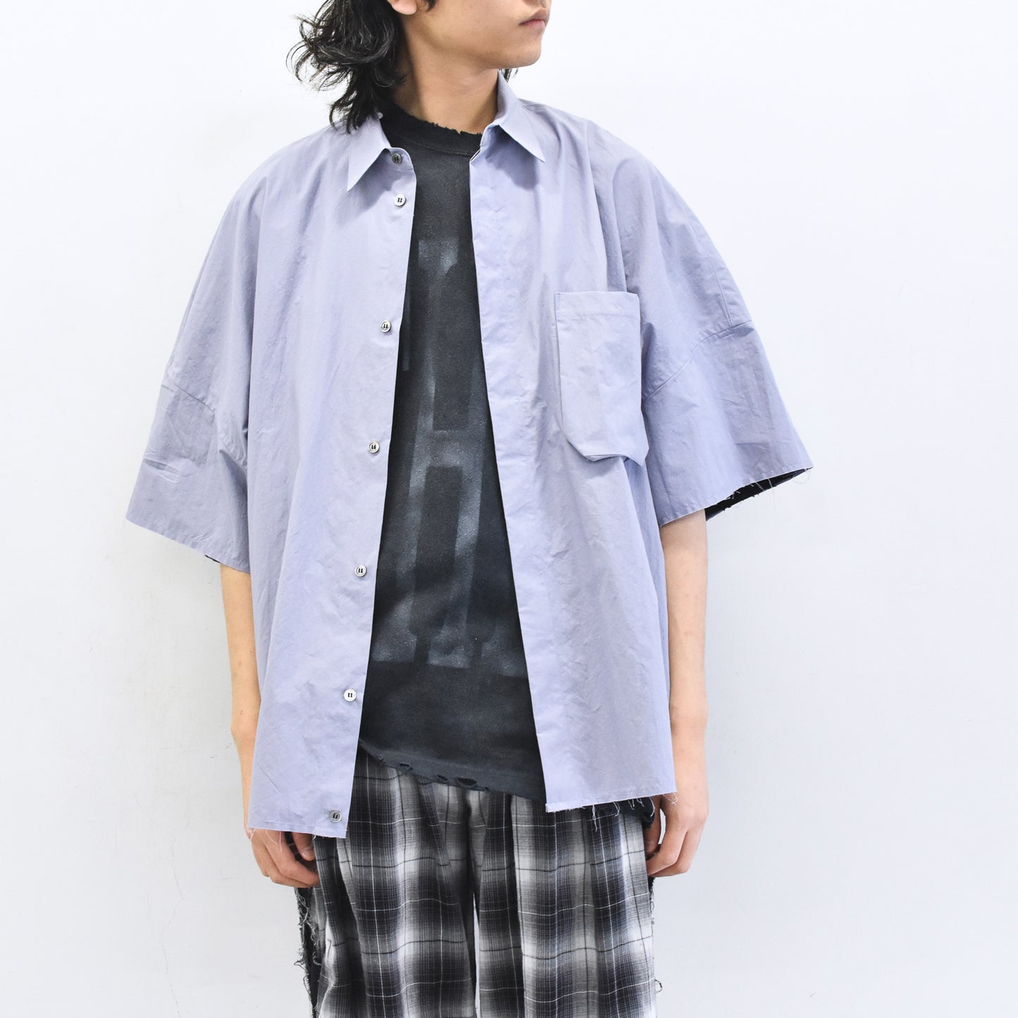 THE JEAN PIERRE / Signature 11XL SS Shirt - GREY