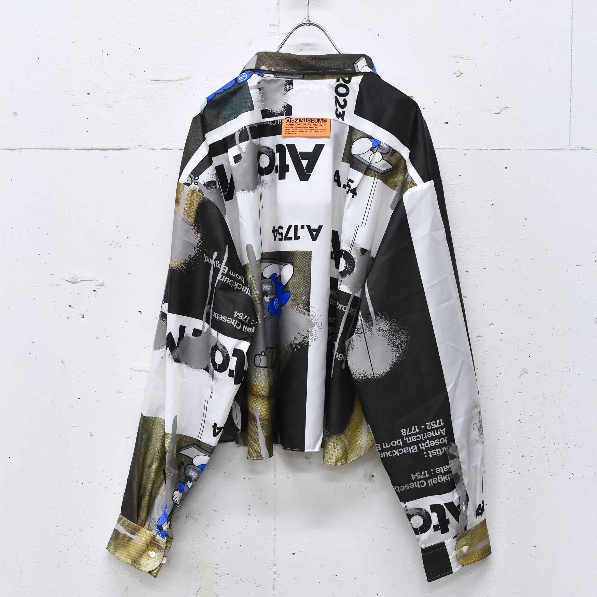 BODYSONG. / FAMOUS PAINTING SHIRTS/ATOZ - WHITE