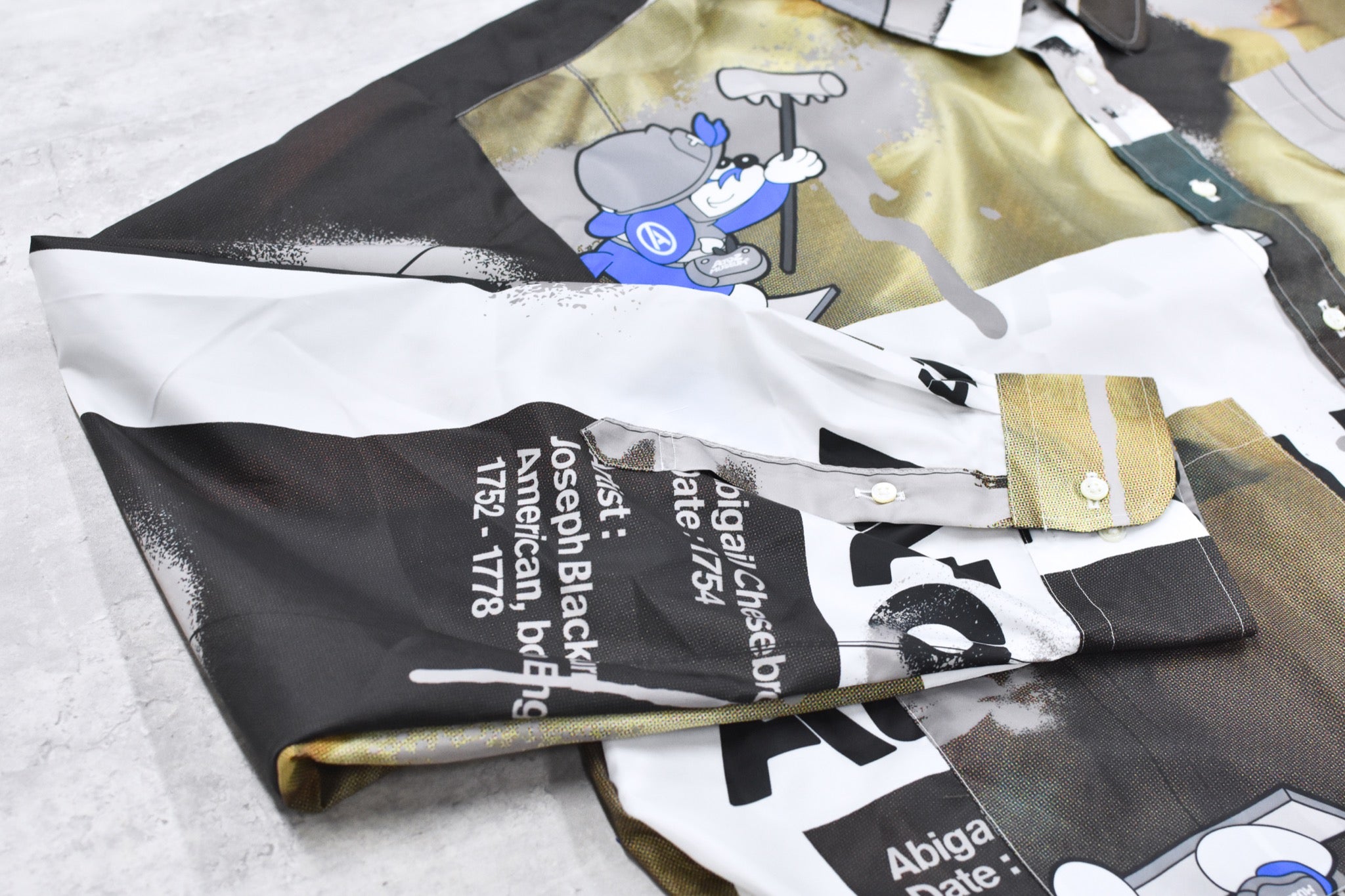 BODYSONG. / FAMOUS PAINTING SHIRTS/ATOZ - WHITE