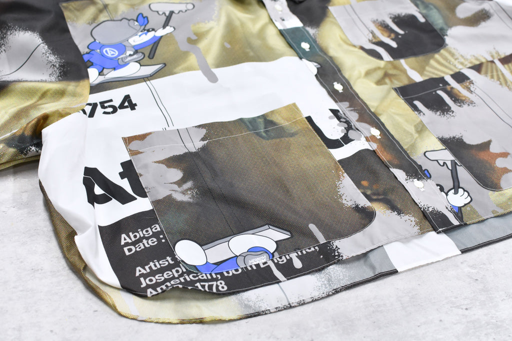 BODYSONG. / FAMOUS PAINTING SHIRTS/ATOZ - WHITE