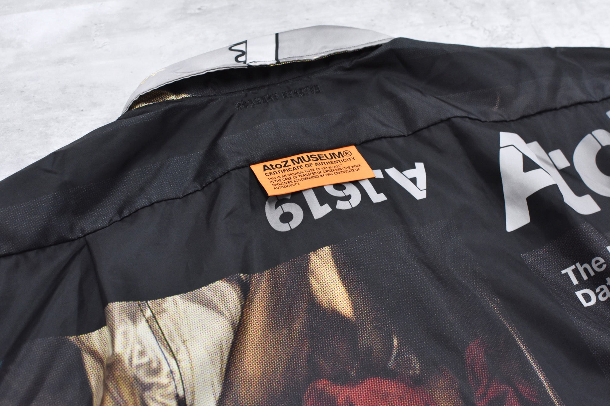 BODYSONG. / FAMOUS PAINTING SHIRTS/ATOZ - BLACK