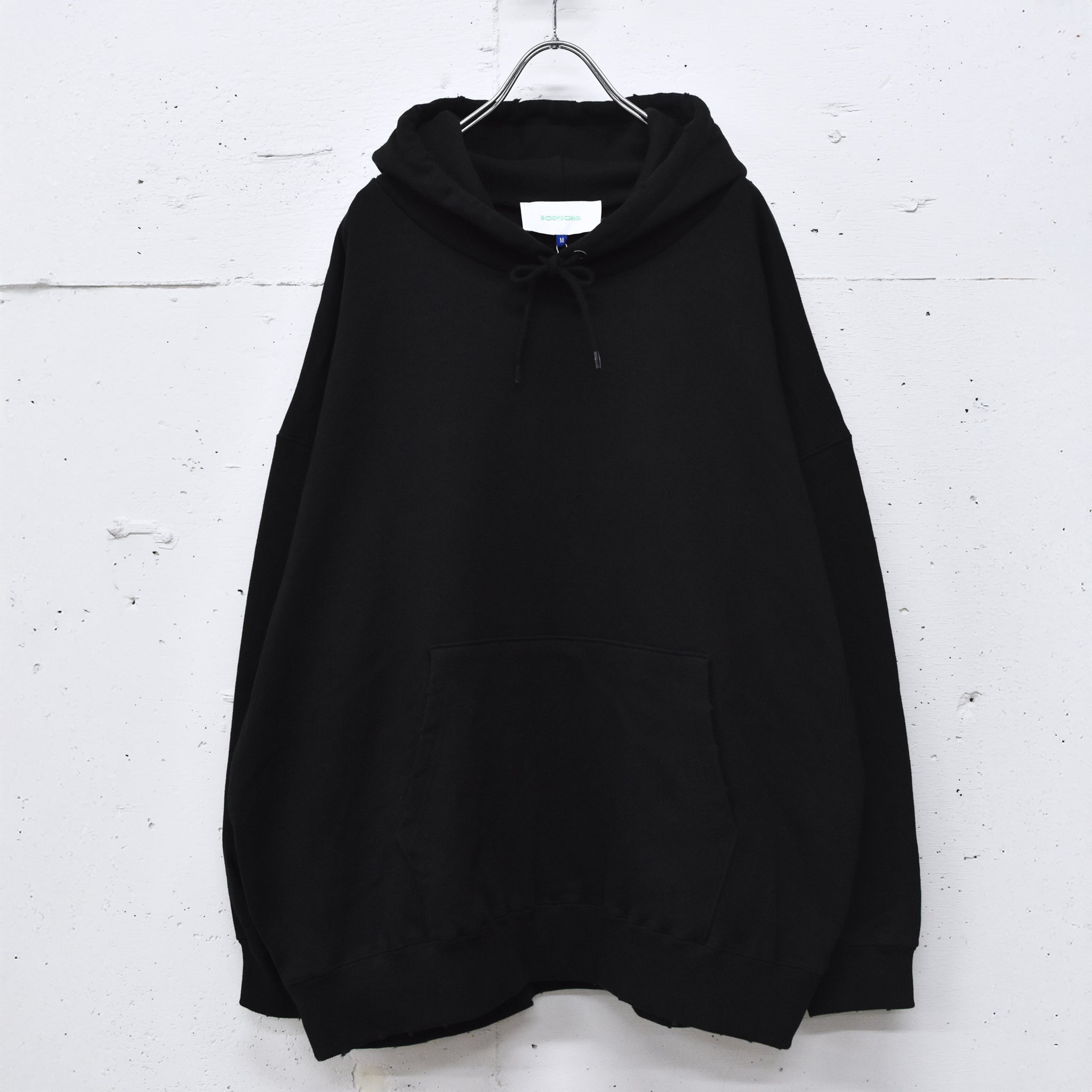 BODYSONG. / HOODIE - PHOTOCHROMIC - OHIANA  - BLACK