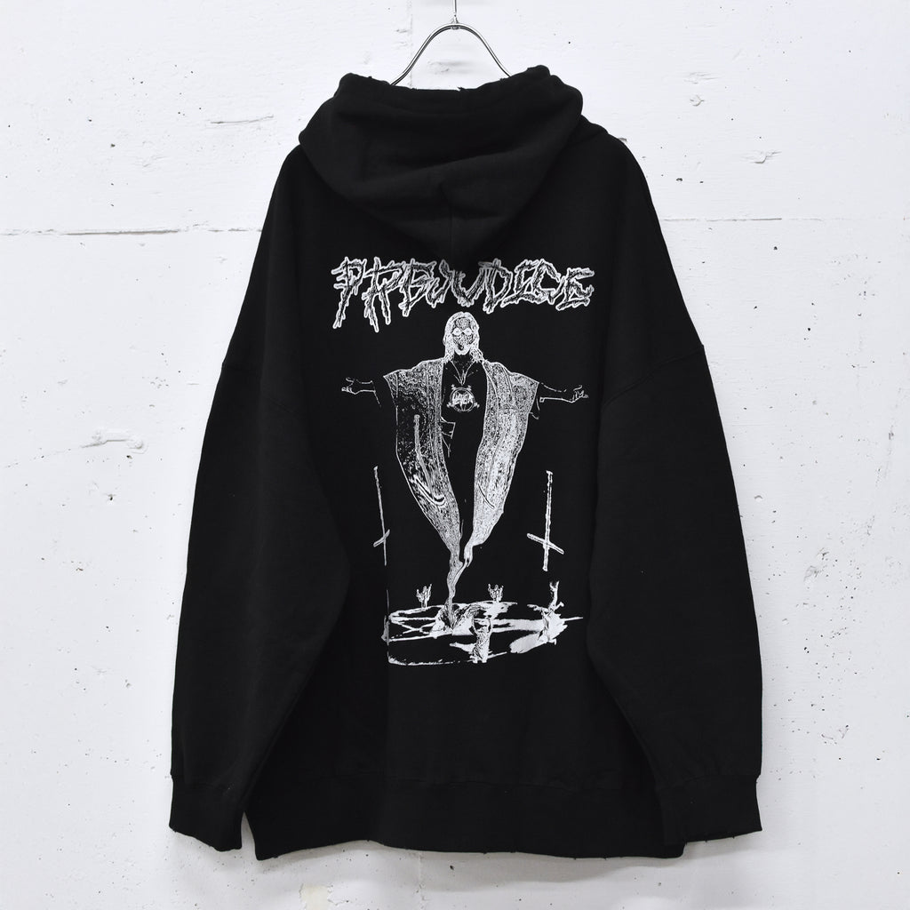 BODYSONG. / HOODIE - PHOTOCHROMIC - OHIANA  - BLACK