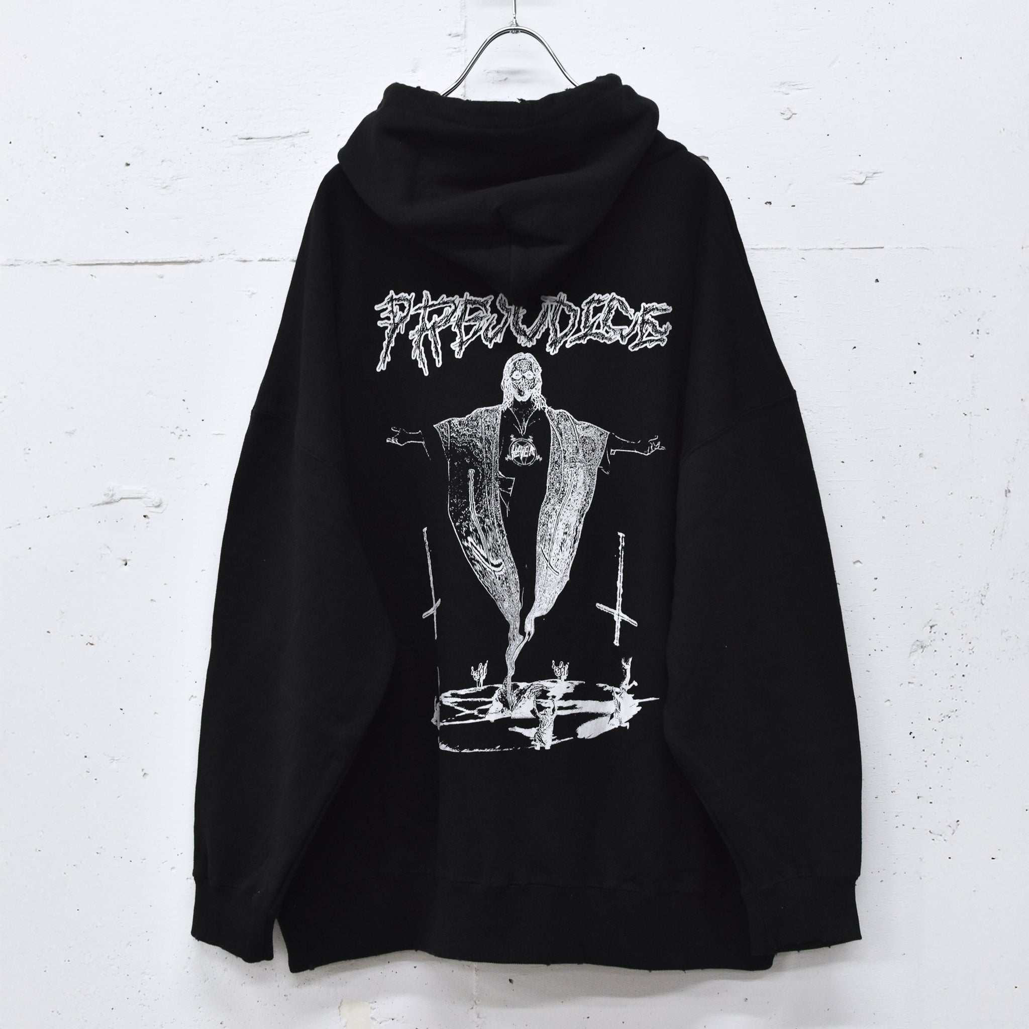 BODYSONG. / HOODIE - PHOTOCHROMIC - OHIANA  - BLACK