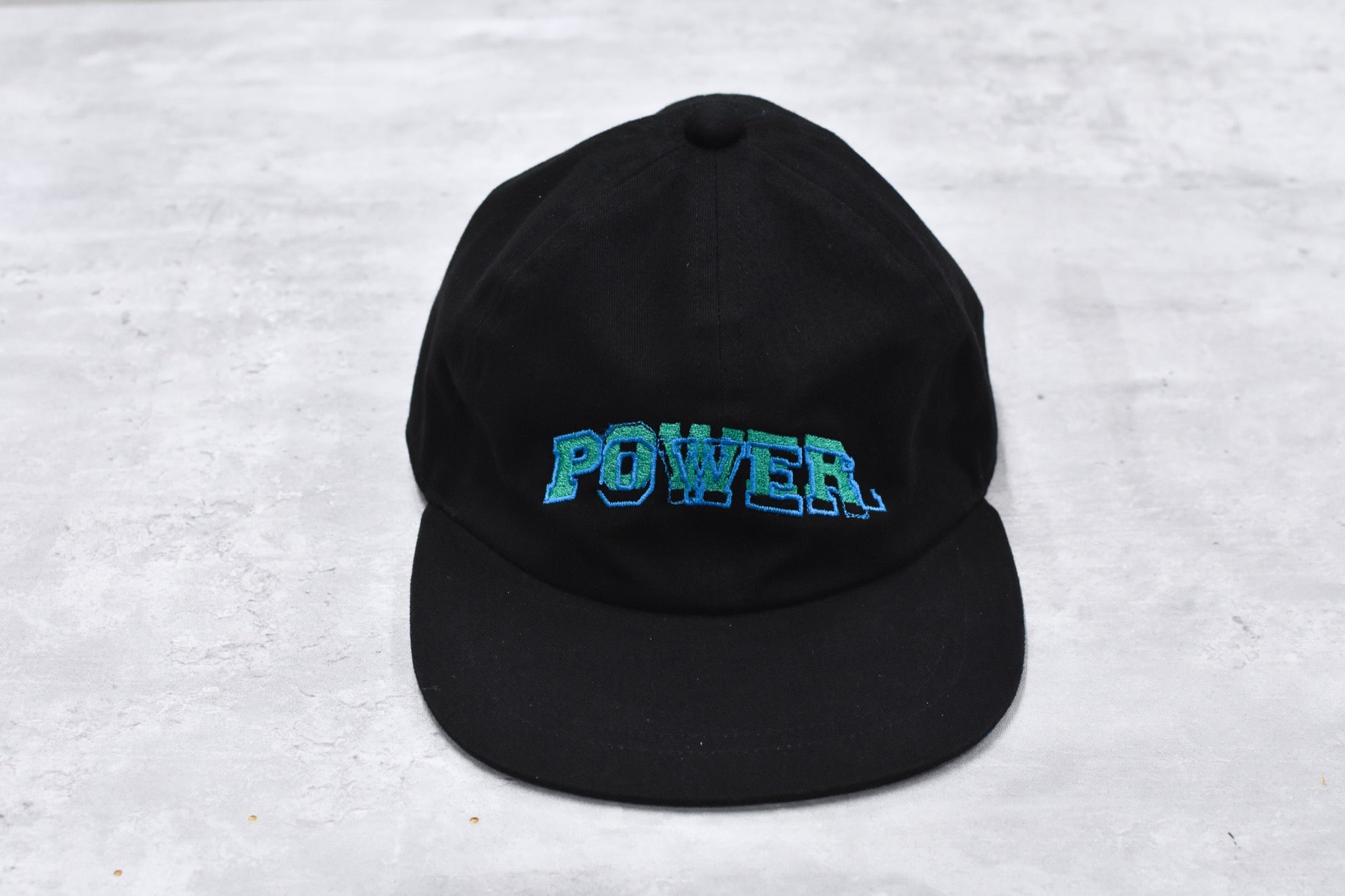 BODYSONG. / GLITCH EMBROIDERY CAP - POWER