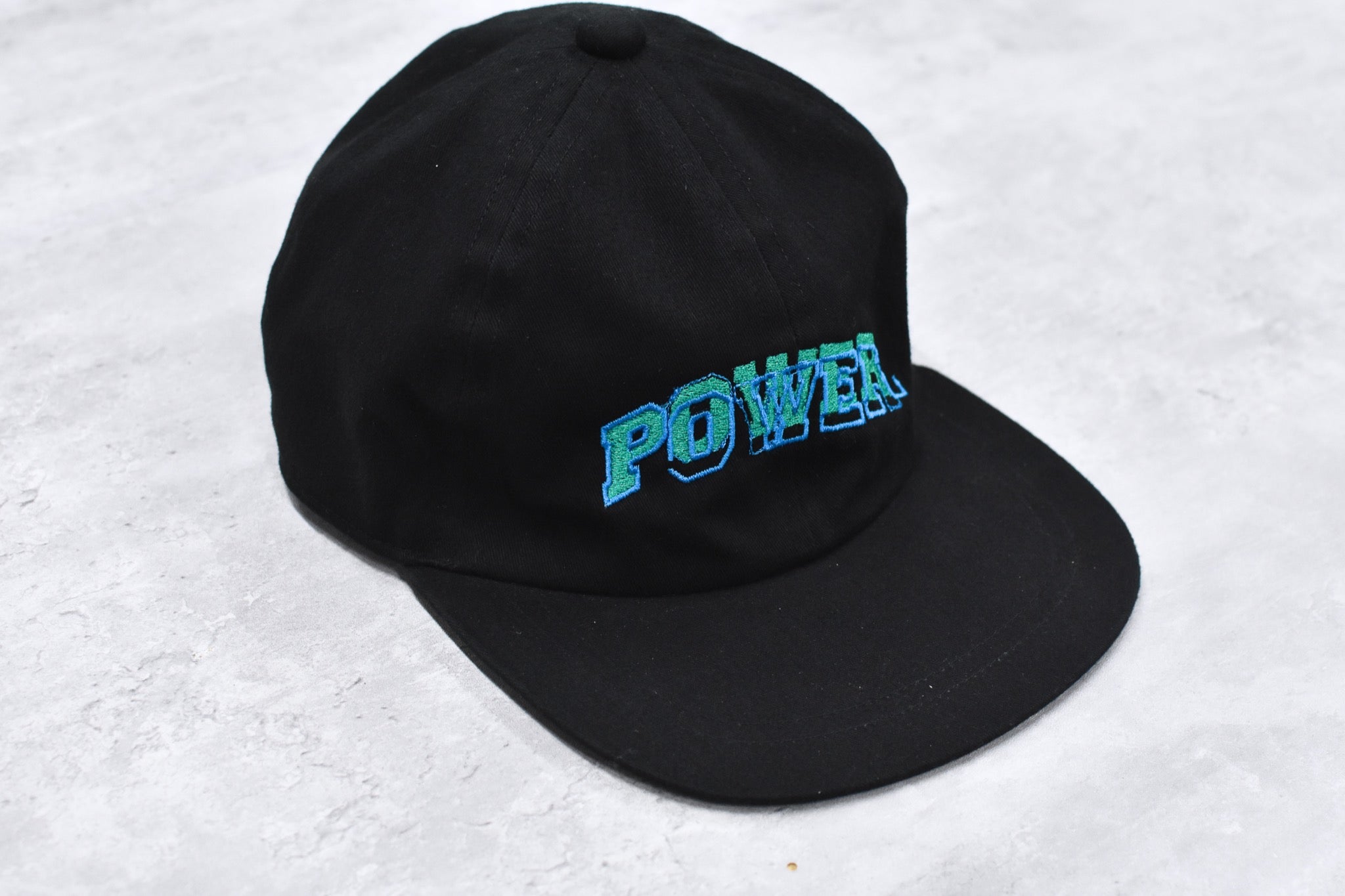 BODYSONG. / GLITCH EMBROIDERY CAP - POWER