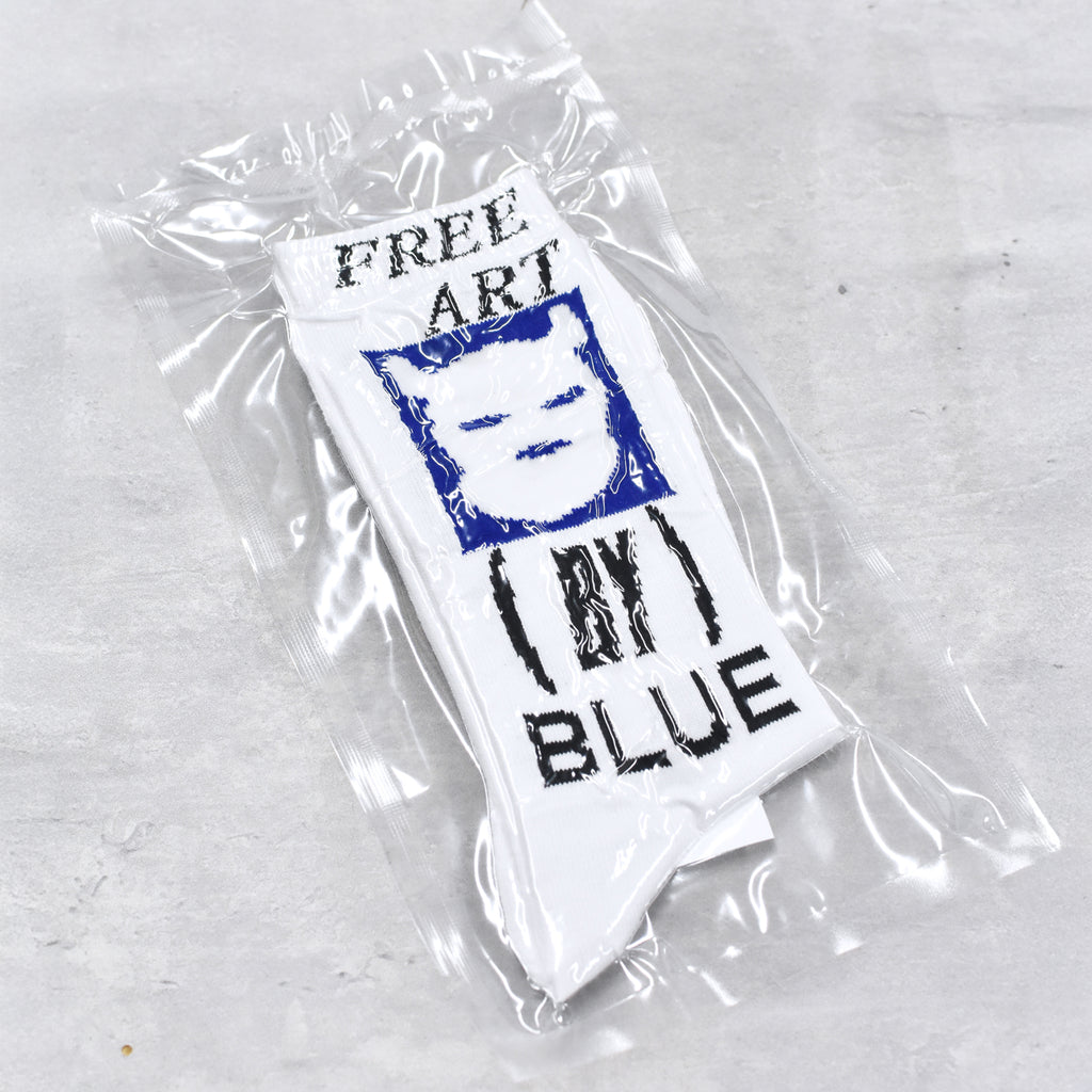 BODYSONG. / SOCKS! - FACE WHITE