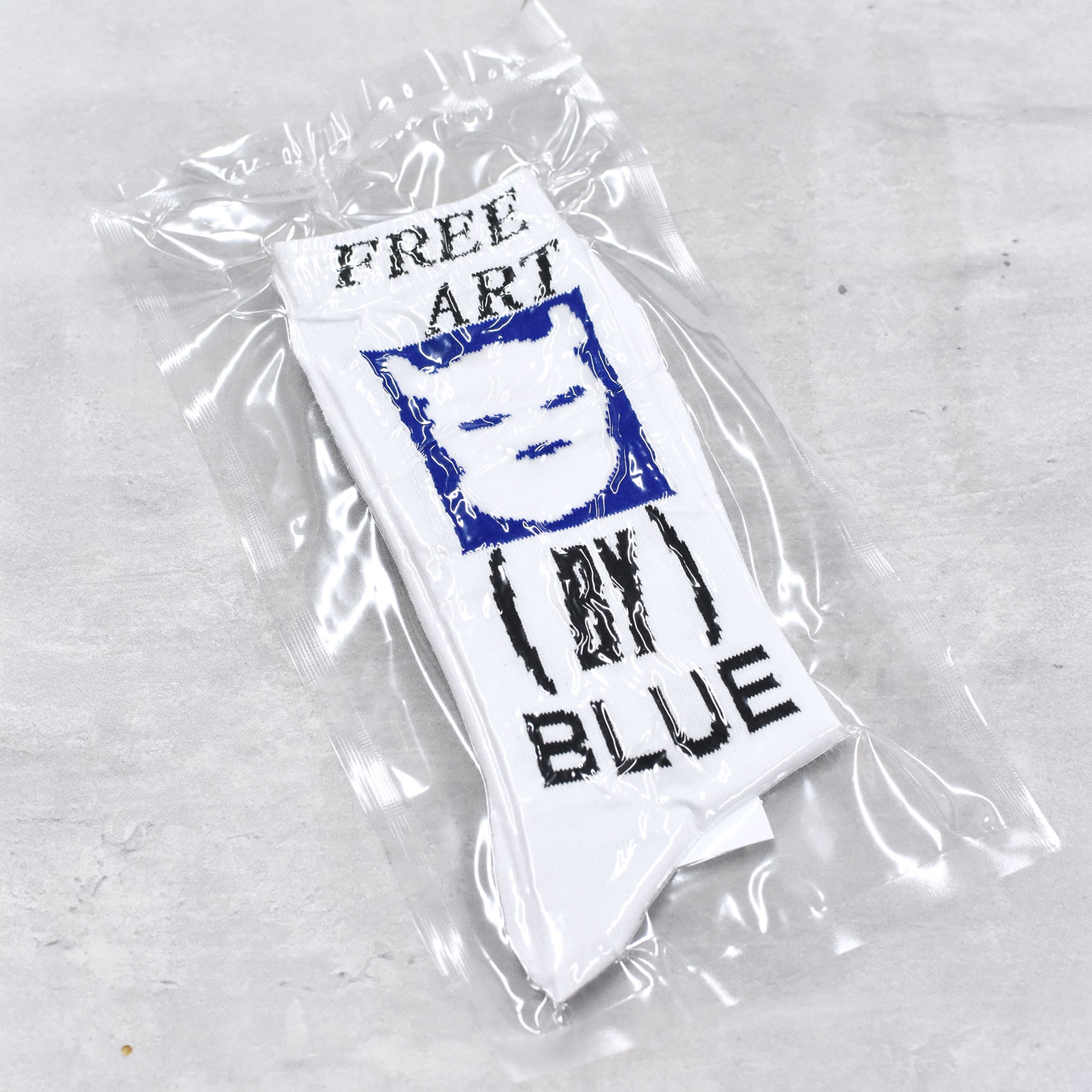 BODYSONG. / SOCKS! - FACE WHITE