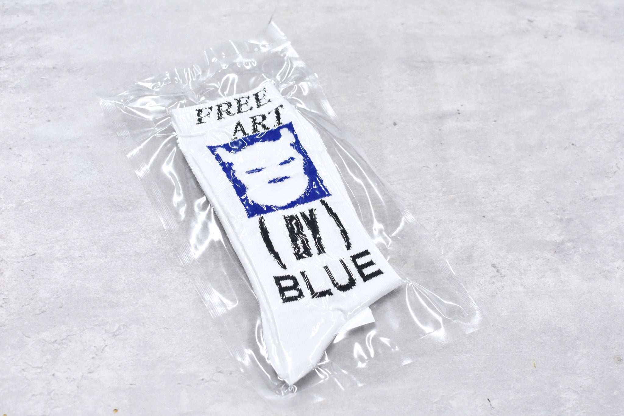 BODYSONG. / SOCKS! - FACE WHITE