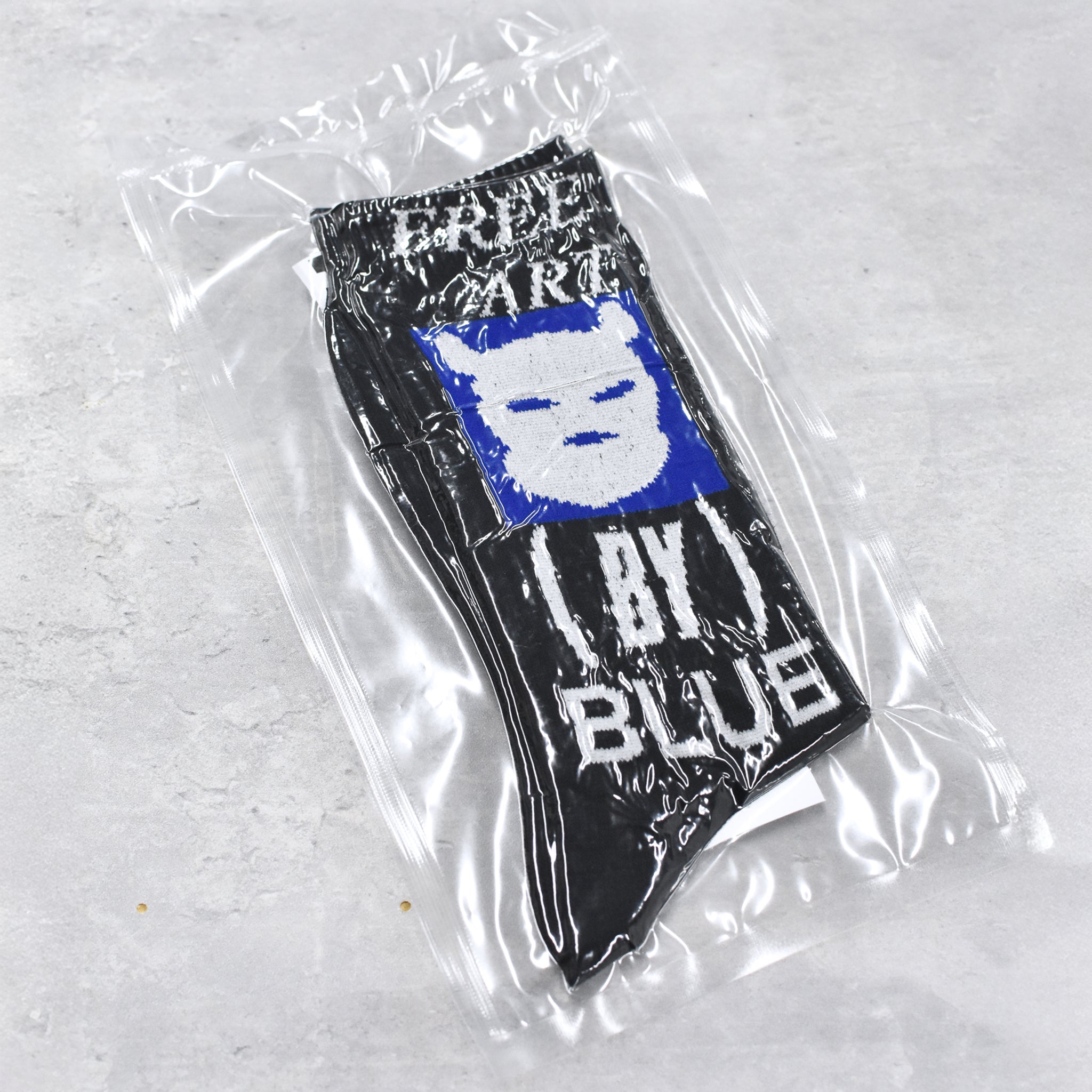 BODYSONG. / SOCKS! - FACE BLACK