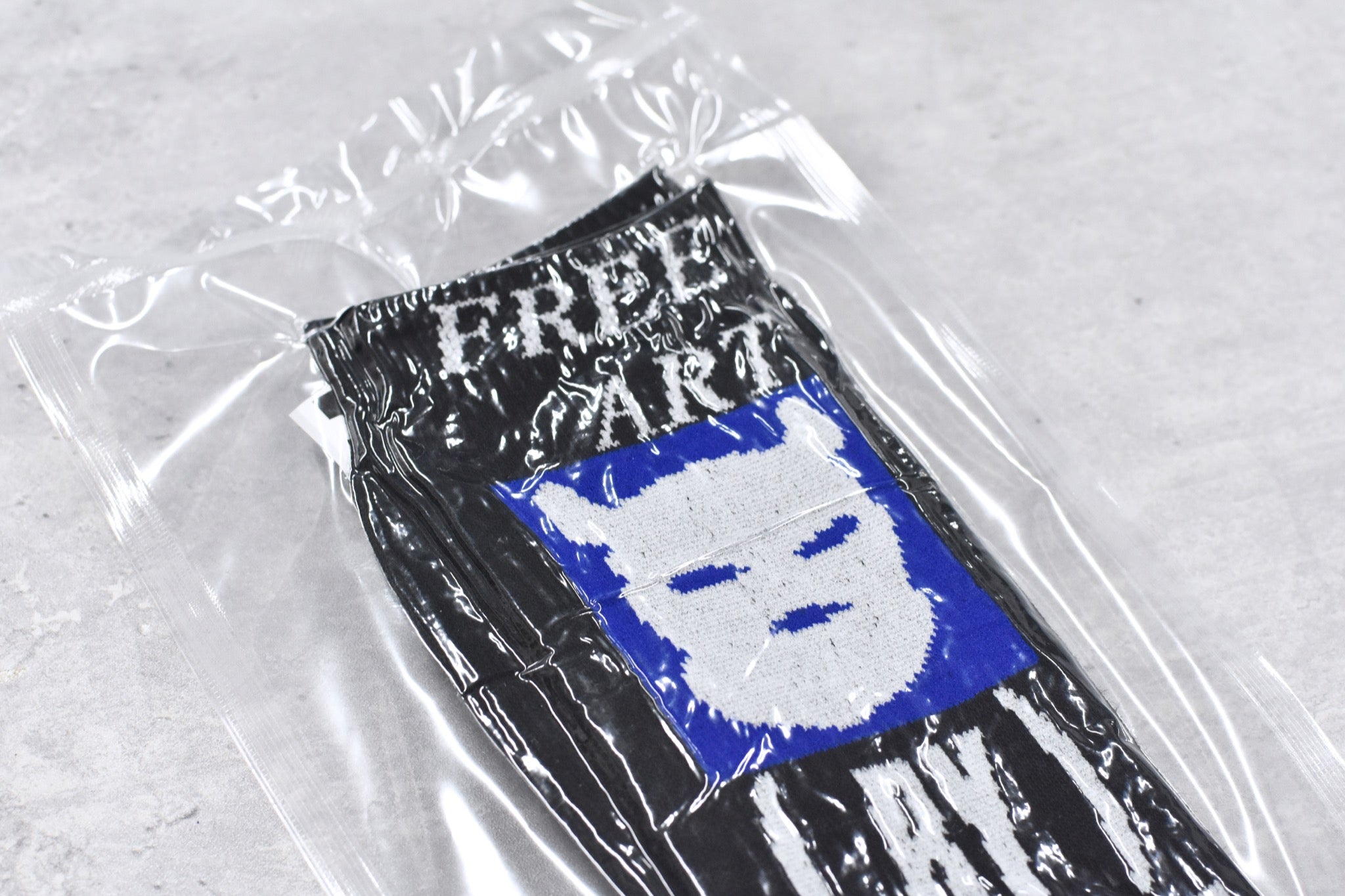 BODYSONG. / SOCKS! - FACE BLACK