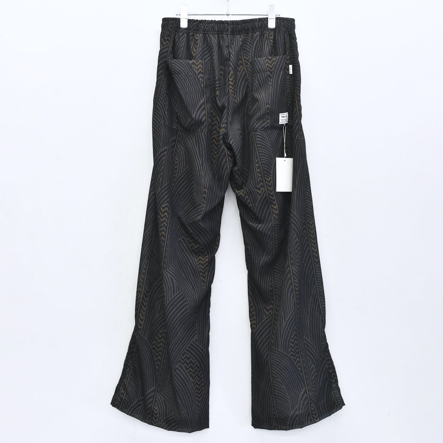 elephant TRIBAL fabrics / NO A/C PT - BLACK