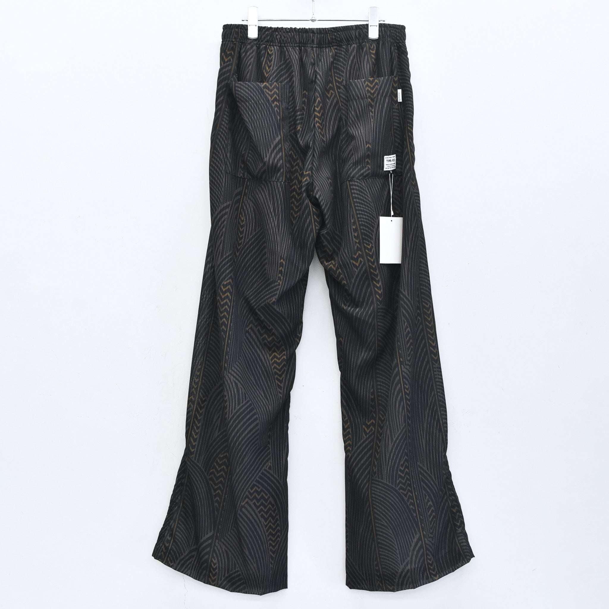 elephant TRIBAL fabrics / NO A/C PT - BLACK
