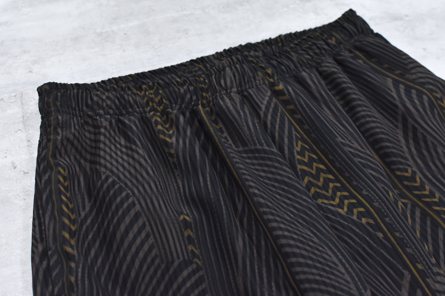 elephant TRIBAL fabrics / NO A/C PT - BLACK