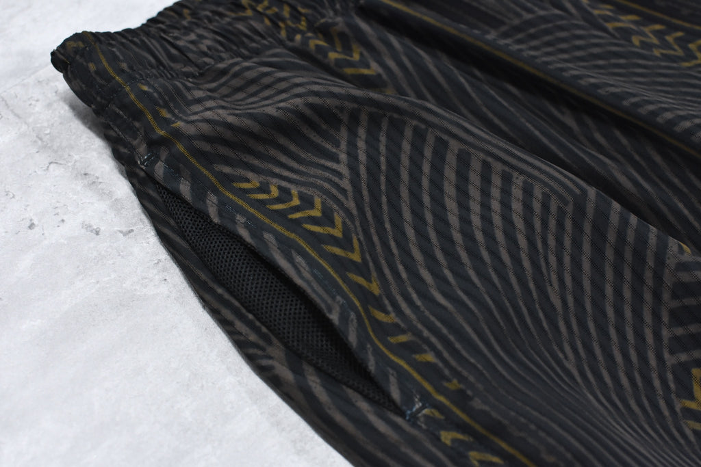 elephant TRIBAL fabrics / NO A/C PT - BLACK