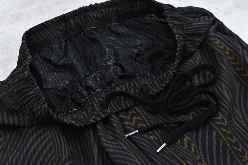 elephant TRIBAL fabrics / NO A/C PT - BLACK