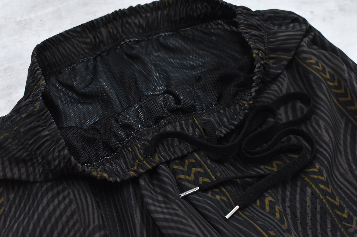 elephant TRIBAL fabrics / NO A/C PT - BLACK