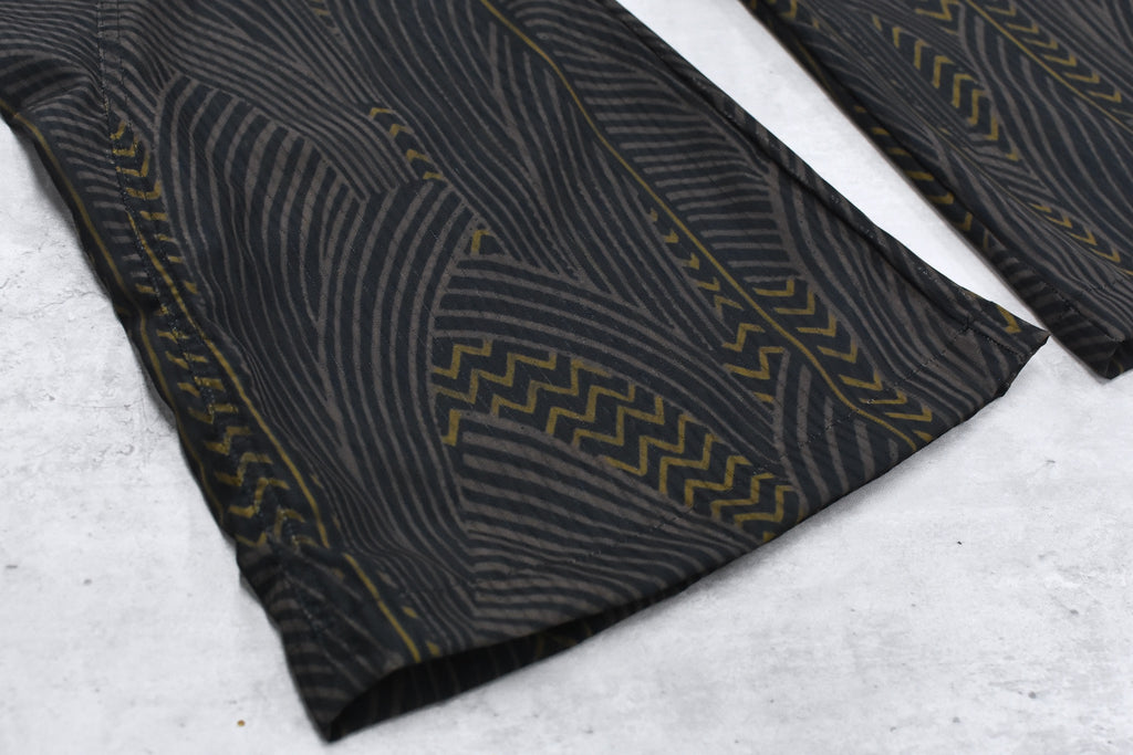 elephant TRIBAL fabrics / NO A/C PT - BLACK