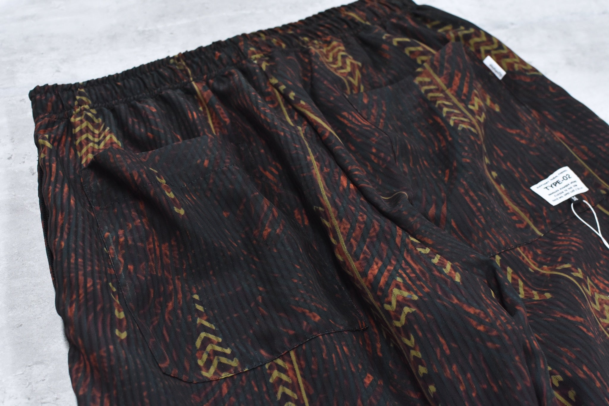 elephant TRIBAL fabrics / NO A/C PT - SOIL BROWN