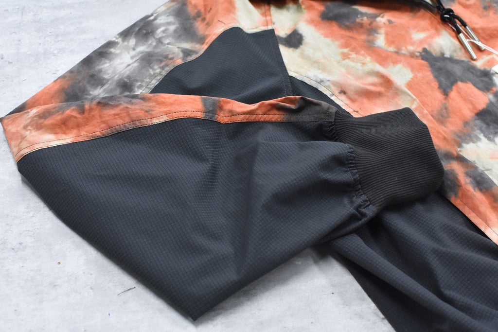 elephant TRIBAL fabrics / Tie-Dye Warming-up Blouson - ORANGE