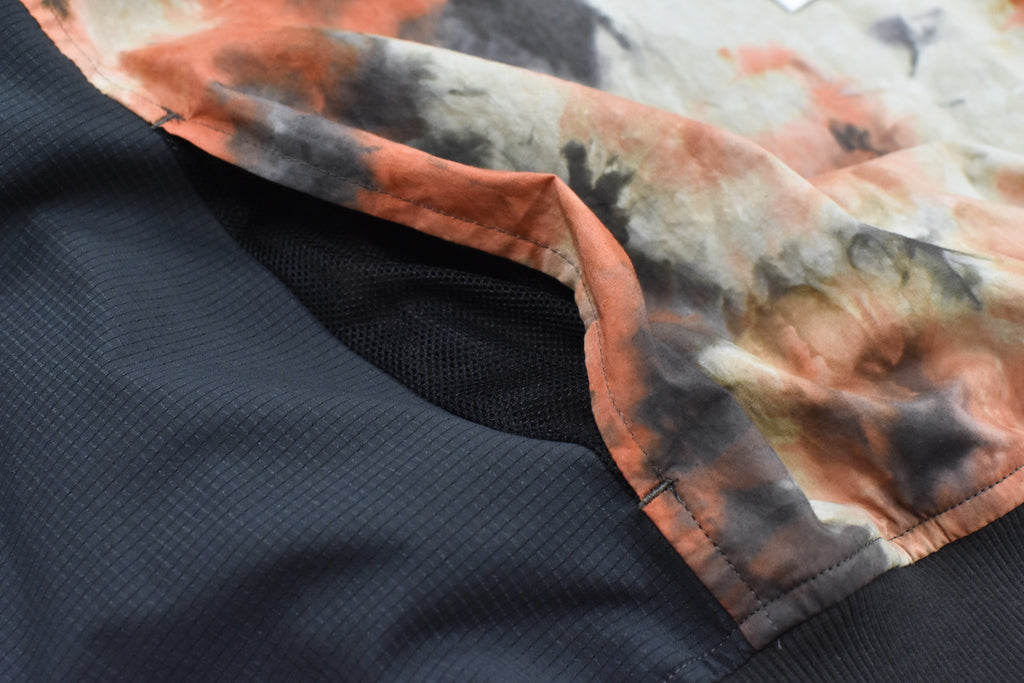 elephant TRIBAL fabrics / Tie-Dye Warming-up Blouson - ORANGE