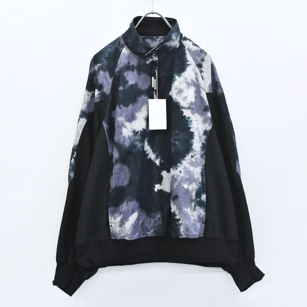 elephant TRIBAL fabrics / Tie-Dye Warming-up Blouson - PURPLE