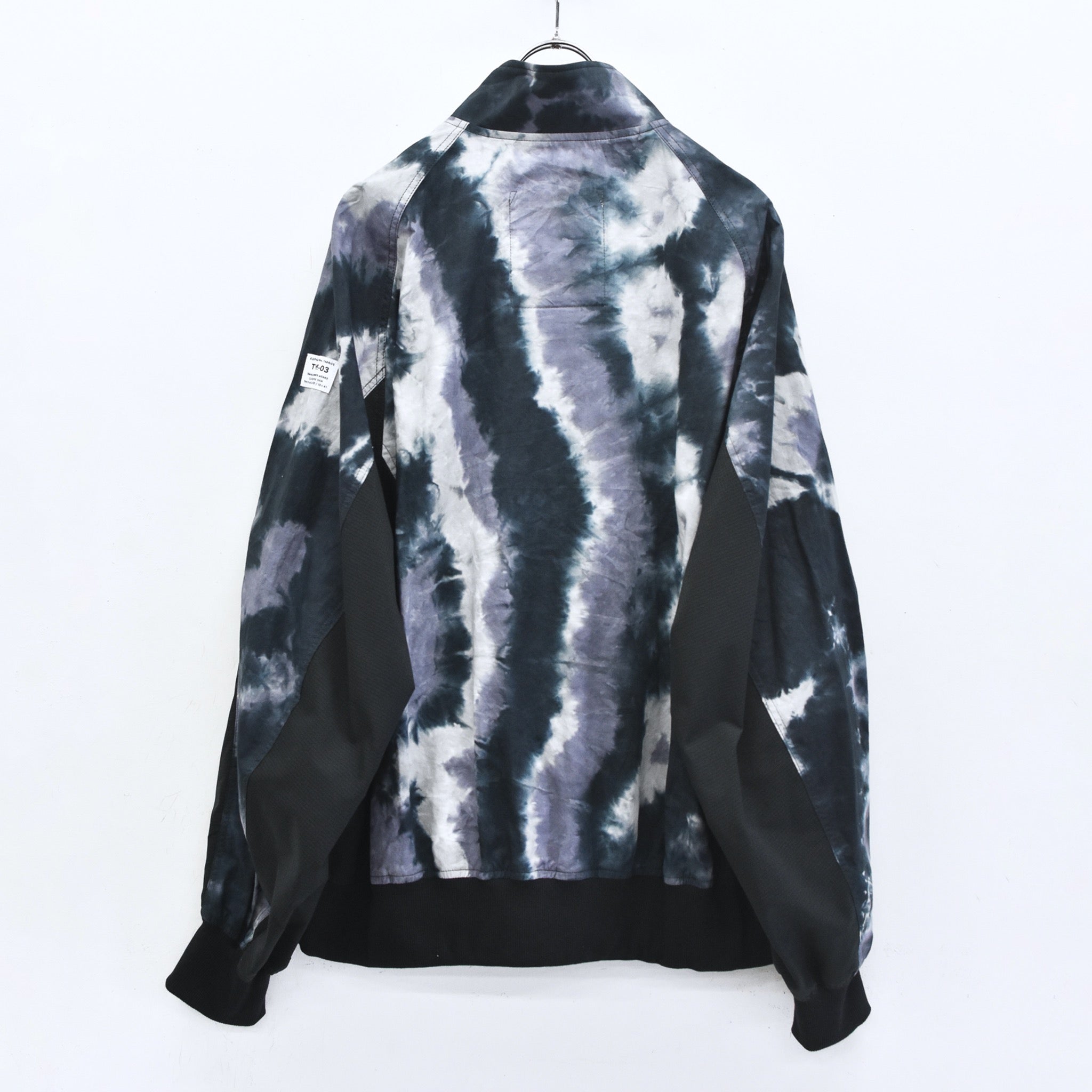 elephant TRIBAL fabrics / Tie-Dye Warming-up Blouson - PURPLE
