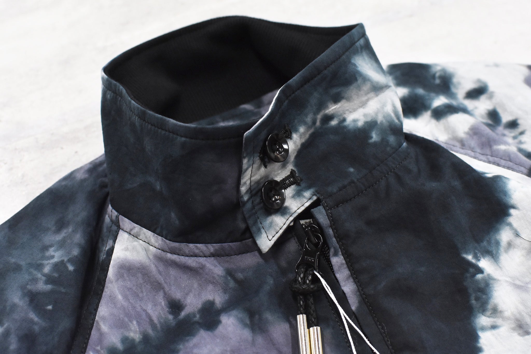 elephant TRIBAL fabrics / Tie-Dye Warming-up Blouson - PURPLE
