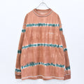 elephant TRIBAL fabrics / Tie-Dye Border LT - ORANGE